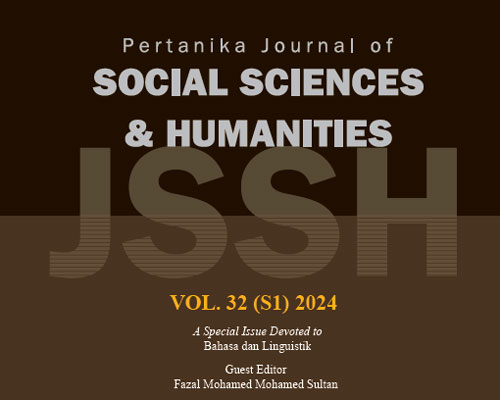 PJSSH Vol.32(S1) 2024